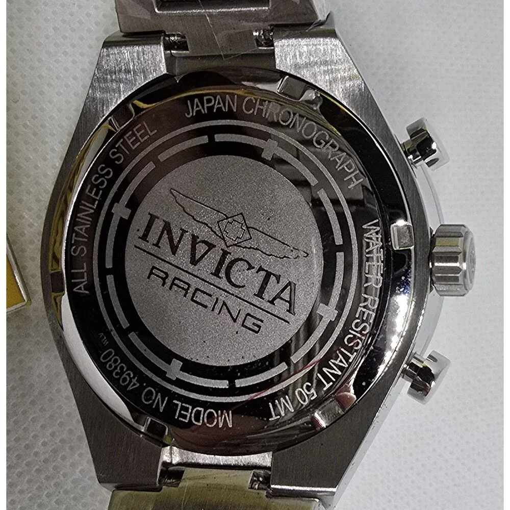 Invicta Speedway GearShift Men's Watch 44mm Steel 49380 - Picture 6 of 8